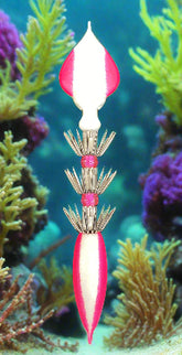 Winged Squid Jig Pink 15 OZ